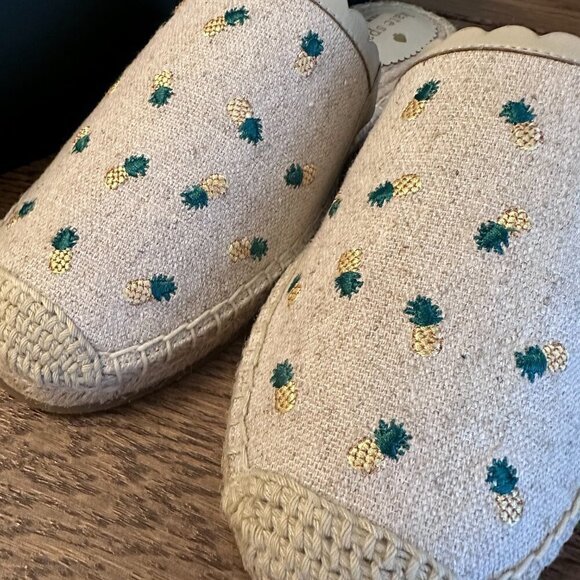 NEW!! Kate Spade Rosie Pineapple Flats -Size 8 - Picture 3 of 10